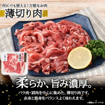 北海道 しほろ牛 若丸 薄切り 250g 4パック 赤身肉 冷凍便でお届け 十勝 士幌町【SW03】