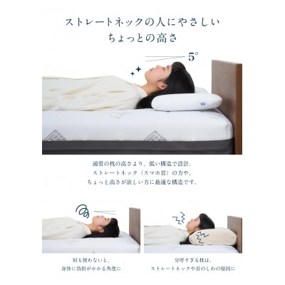 エアウィーヴ ピロースリム “みな実のまくら” 枕 寝具 低め