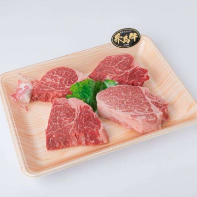 【ヒレステーキ】 100g×4枚 A4ランク 糸島 黒毛和牛【糸島ミートデリ工房】[ACA077] 