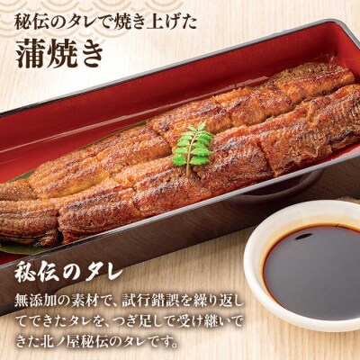 北ノ屋 (竹)  うなぎ 計3尾セット (蒲焼き 2尾/白焼き 1尾) [ACL002]