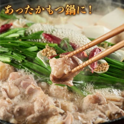 A4ランク 和牛 ホルモンミックス 400g もつ鍋 ホルモン焼き 糸島牛 [AGN005]