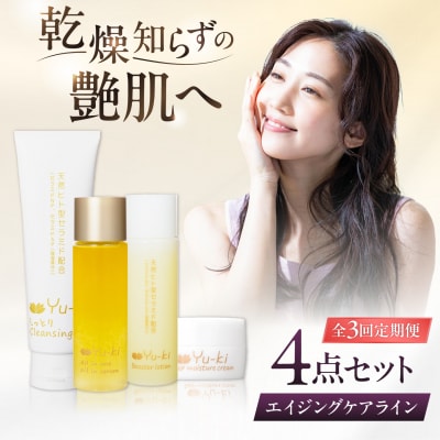 【全3回定期便】エイジングケアライン 4点セット[AHJ035]