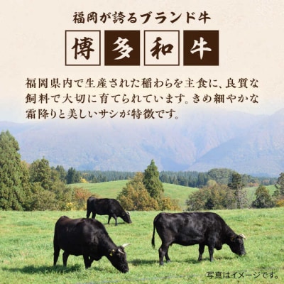 【A4/A5等級】博多和牛 カルビ 焼肉用 400g ヒサダヤフーズ [AIA049]