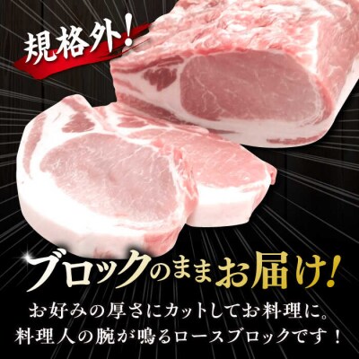 糸島豚 ロース ブロック肉 2kg 糸島市/ヒサダヤフーズ 豚 豚肉 [AIA068]