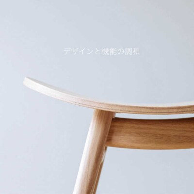 nomade  stool  〈 Oak × Plywood/natural〉[AIF001]