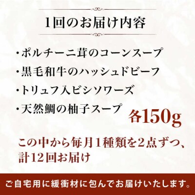 【全12回定期便】SoupSelect2点セット 糸島市/糸島正キ[AQA073]