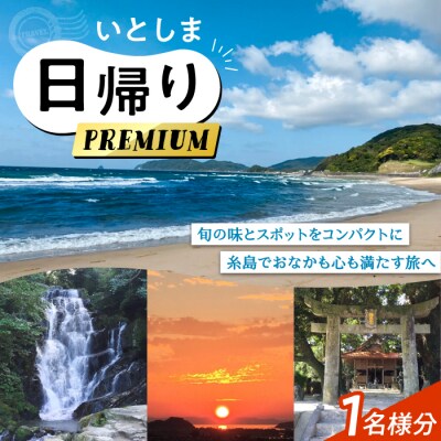 いとしま日帰りプレミアム 1名様分 糸島市 / VISIT九州 [ASO001]