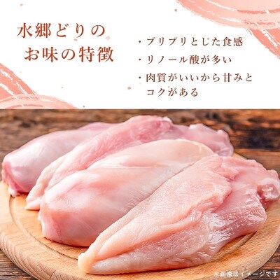 【訳あり】水郷どり切り落とし(もも肉・むね肉ミックス)　2kg(500g×4袋)
