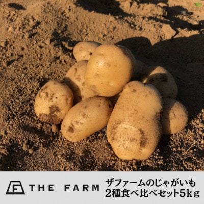 ザファームのじゃがいも2種食べ比べセット5kg【先行受付品・返礼品の発送は2025年6月1日以降】