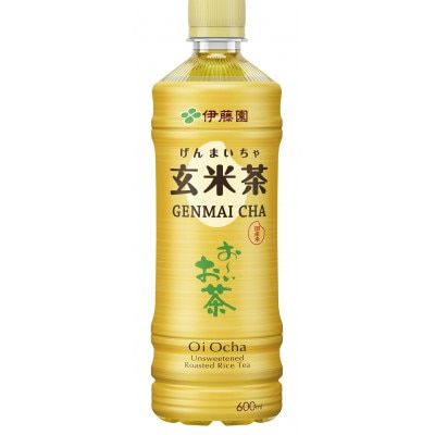 【毎月定期便】伊藤園のお～いお茶 玄米茶 600mlペットボトル×48本 全12回