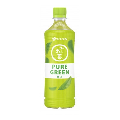 【毎月定期便】おーいお茶緑茶PURE　GREEN 600ml 24本(1ケース)伊藤園 全6回