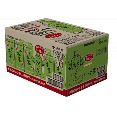 【毎月定期便】お～いお茶緑茶600ml 24本(1ケース)伊藤園全12回