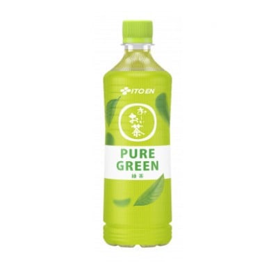 【毎月定期便】おーいお茶緑茶PURE　GREEN600ml 48本(2ケース)伊藤園全3回