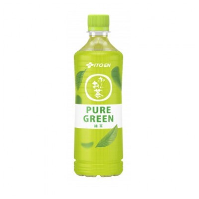 【毎月定期便】おーいお茶緑茶PURE　GREEN600ml 24本(1ケース)伊藤園全3回