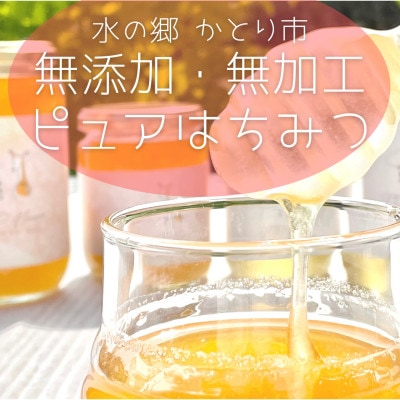 水の郷の花々から採ったそのまま「生はちみつ」 非加熱・無添加・無加工 国産純粋アカシアはちみつ