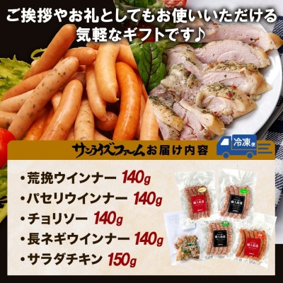 熨斗 自家製ソーセージギフトセット ウィンナー・サラダチキン