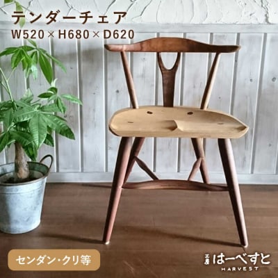 テンダーチェア 糸島市/工房はーべすと[AYA061] 椅子 家具