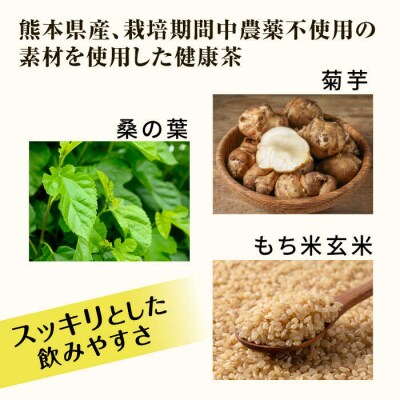 【12袋入約12か月分】菊芋桑の葉茶 糸島市/株式会社ピュール[AZA248]