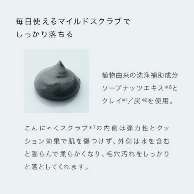 【5本入】LIHAW リハウ スクラブ in 洗顔クリーム  [AZA285]