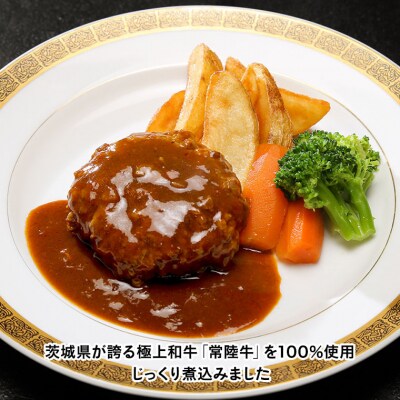 【 お中元熨斗付 】 常陸牛セット ローストビーフ ハンバーグ ビーフシチュー [AU017yac]