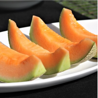 【ふるさと納税】≪令和8年産予約≫わっさむ産メロン(赤肉2玉)【7～8月お届け】