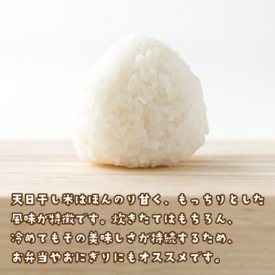 【定期便】健幸農園の天日干し米5kg×3ヵ月セット　ak29026