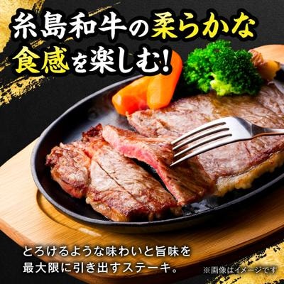 JA糸島 黒毛和牛サーロインステーキ200g×3セット/JA糸島産直市場 伊都菜彩[AED006]