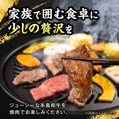 JA糸島 黒毛和牛 焼肉 セット カルビ モモ 800g/JA糸島産直市場 伊都菜彩[AED008]