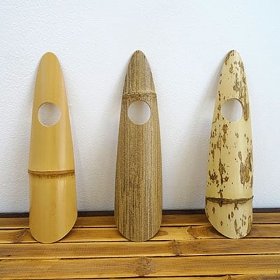 京都の竹垣職人が作った、竹のボトルスタンド・図面