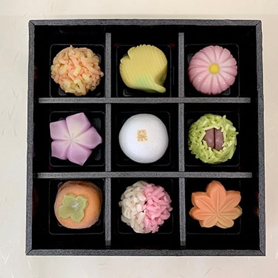 【2024年9月中旬発送】敬老の日 上生菓子9個入 京都府「現代の名工」JK-9