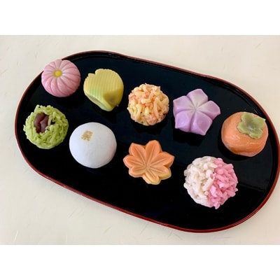 【2024年9月中旬発送】敬老の日 上生菓子9個入 京都府「現代の名工」JK-9