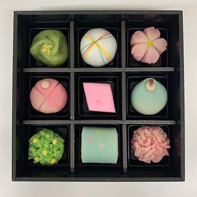 ひなまつり生菓子9個入　京都府「現代の名工」JH-9
