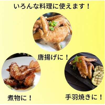 【訳あり】京都亀岡丹波山本の丹波赤どり 手羽先 計6kg(2kg×3パック)