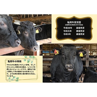 亀岡牛　肩ローススライス・モモ焼肉セット(各600gずつ計1200g)