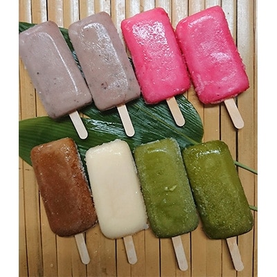 ことぶきやの和菓子アイス(110g×8本入)無添加