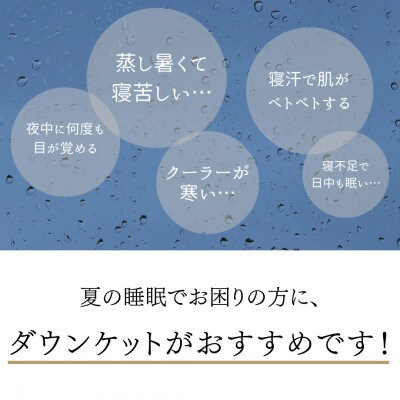 ＜京都金桝＞夏用 羽毛 肌掛け布団 ハンガリーホワイトグースダウン93% アイボリー | Eプラス