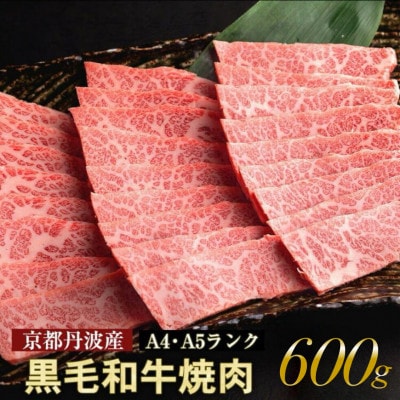 京の肉 ひら山厳選 京都産黒毛和牛 A4,A5 焼肉用 500g+100g【計600g】