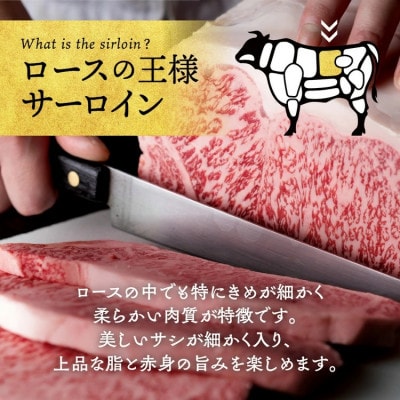 京の肉ひら山厳選 A4,A5 京都産黒毛和牛 サーロインステーキ 200g×2枚