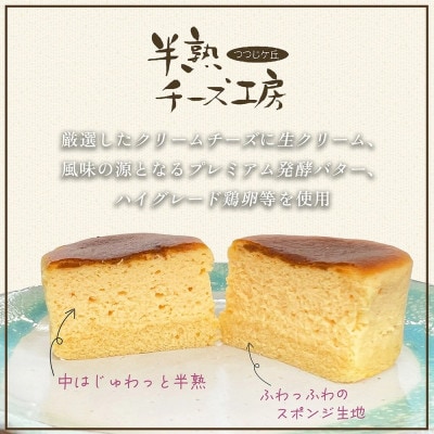 濃厚 半熟 スフレチーズケーキ『半熟チーズ工房』20個 冷凍≪京都 洋菓子館ベルジェノア≫