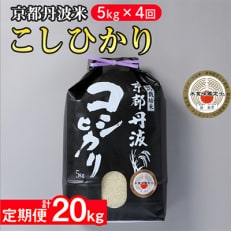 【毎月定期便】訳あり 京都丹波米 こしひかり 5kg全4回