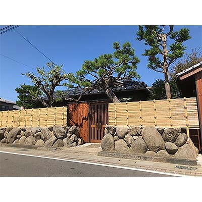 「離れ」にのうみ 京懐石 雅の夕食付宿泊券(休前日、土曜日/2人用) 京都・亀岡 古民家ステイ