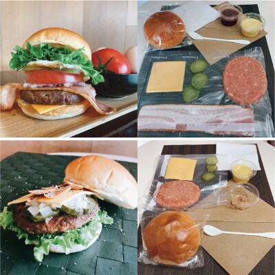 3年連続バーガーグランプリ優勝のカマンベールチーズバーガーを含むグルメバーガー3個【Aセット】
