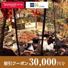 【京都府亀岡市】一休.com・Yahoo!トラベル割引クーポン(30,000円分)