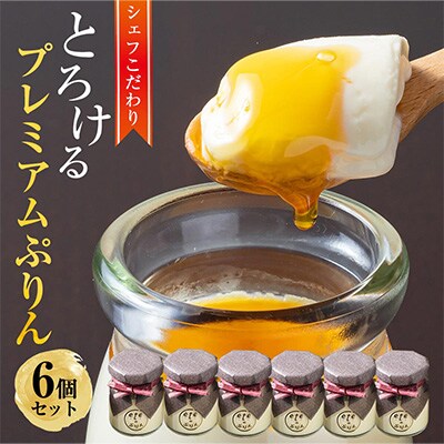 ＜ビストロ・エテ製＞eteのプレミアムぷりん 6個