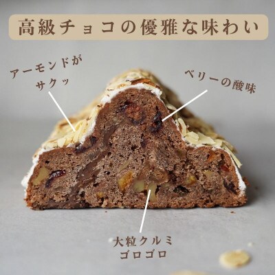 天然酵母シュトレン ショコラーデ ハーフサイズ