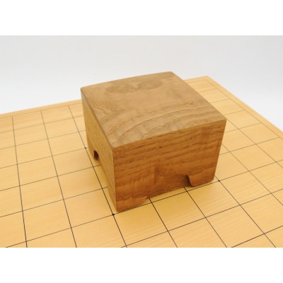 【一点物】将棋駒箱　栗・渋色仕上