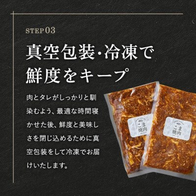 【A4,A5】京都産黒毛和牛 タレ漬け こま切れ 2.4kg(300g×8)【焼肉専門店 平壌亭】