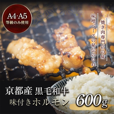 【A4,A5】京都産黒毛和牛 味付け ホルモン 600g 冷凍 小分け《焼肉専門店 平壌亭》