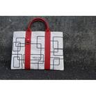 帆布 ミニバッグ『Labyrinth』RED