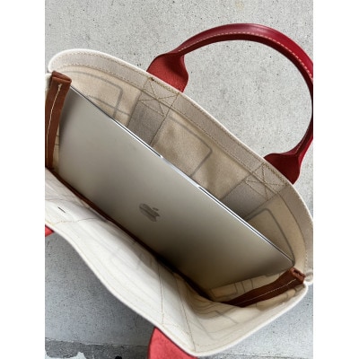 帆布 ミニバッグ『Labyrinth』RED